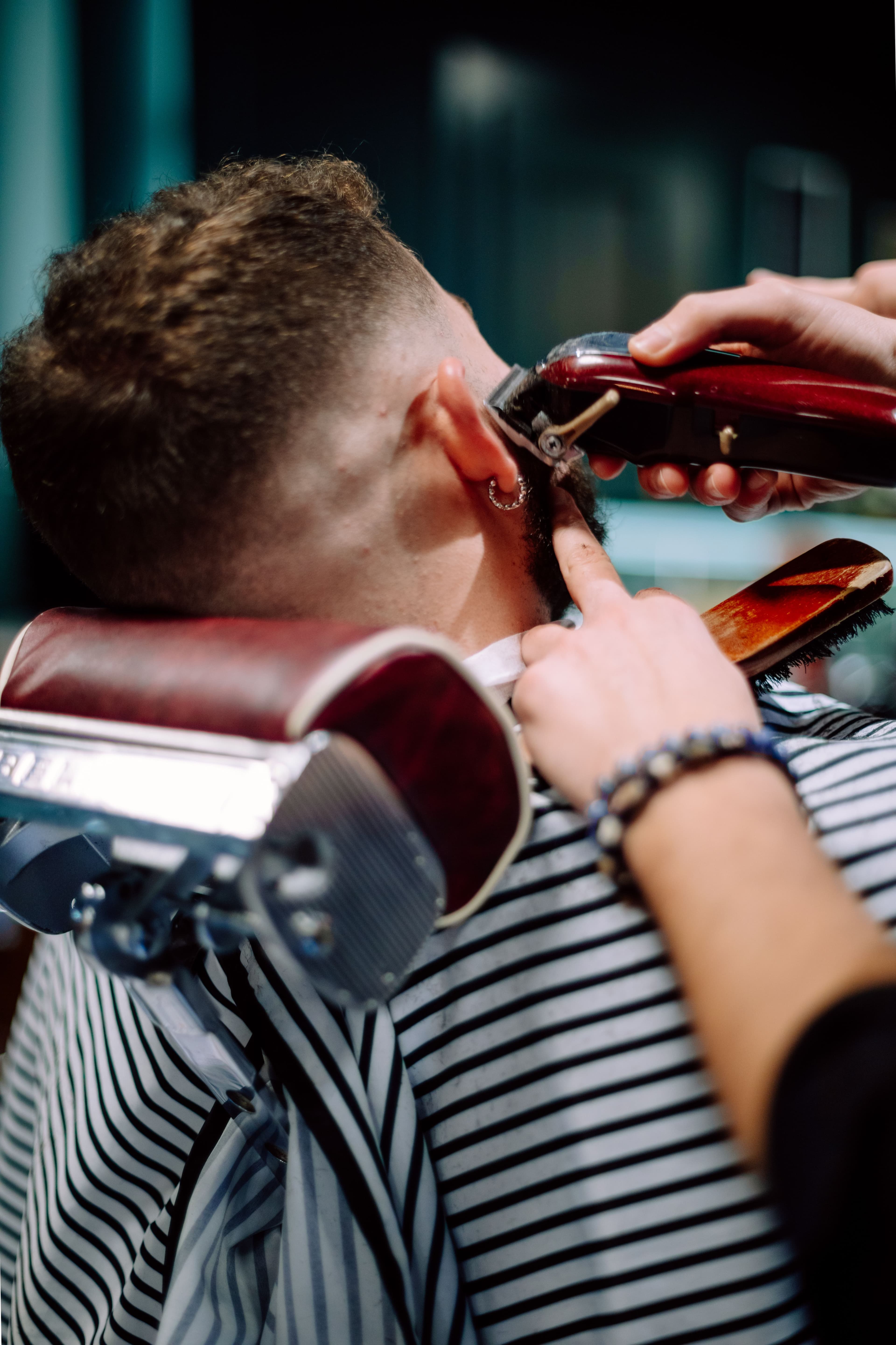 Ambiente da barbearia