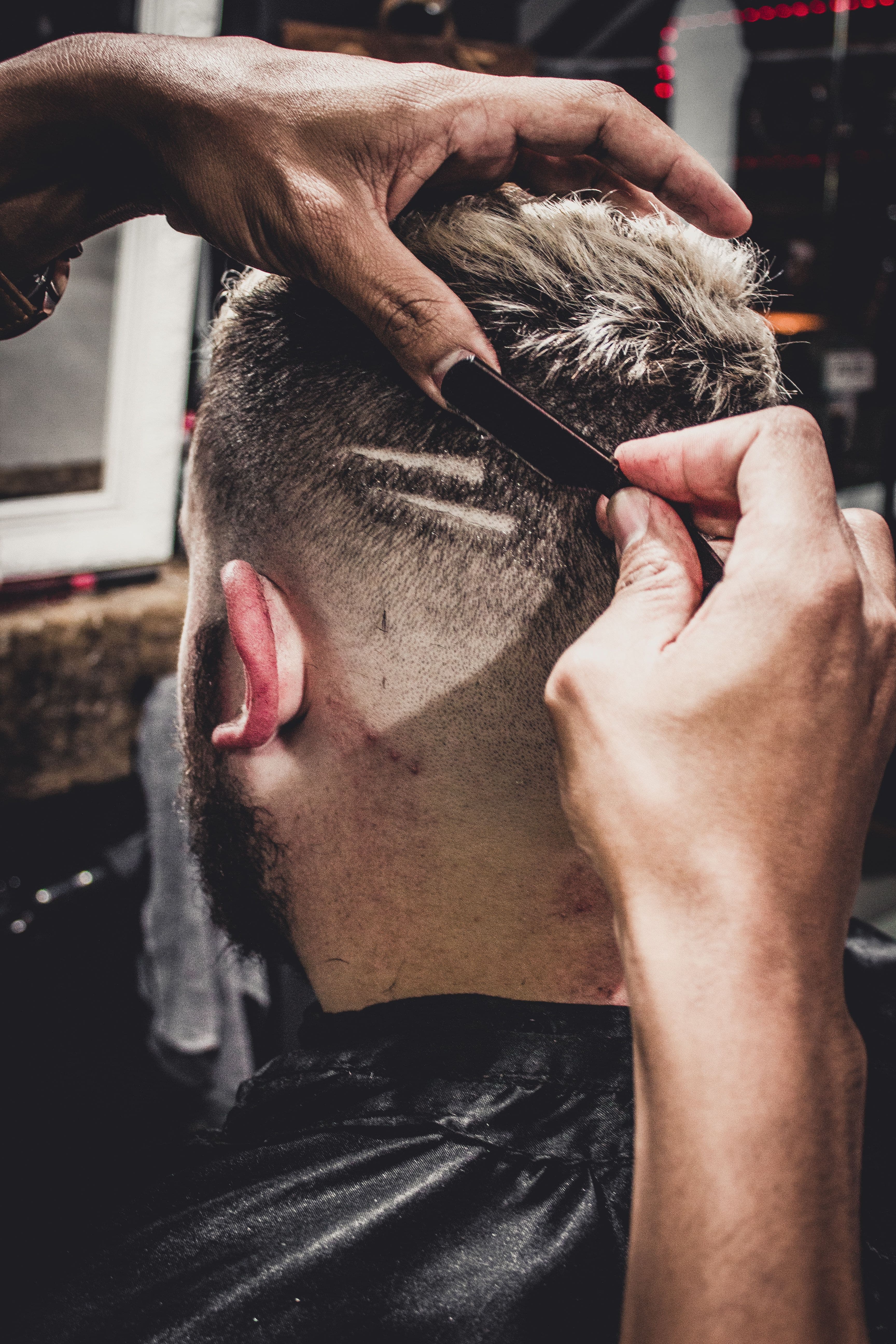 Corte Degradê Navalhado